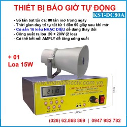 Hướng dẫn cài đặt chuông báo giờ tự động DC-80A, DC-80AB, DC-80AWL Hướng dẫn cài đặt chuông báo giờ tự động DC-80A, DC-80AB, DC-80AWL