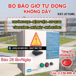 Chuông điện không dây cho nhà xưởng trường học Chuông điện không dây cho nhà xưởng trường học