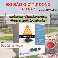 Vì sao nên lựa chọn chuông báo giờ chuyên dụng thay vì dùng hẹn giờ đơn giản Vì sao nên lựa chọn chuông báo giờ chuyên dụng thay vì dùng hẹn giờ đơn giản